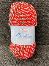king cole christmas super chunky yarn wool 100g red green white stocking cracker 6104 fabric shack malmesbury