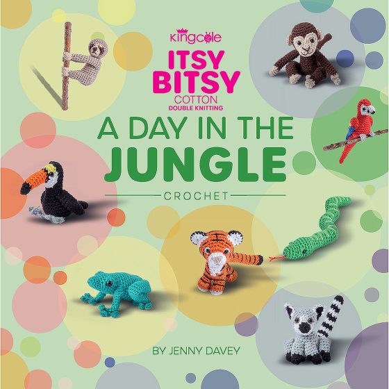 king cole crochet amigurumi book pattern a day in the jungle fabric shack malmesbury BK_ITSY_B2