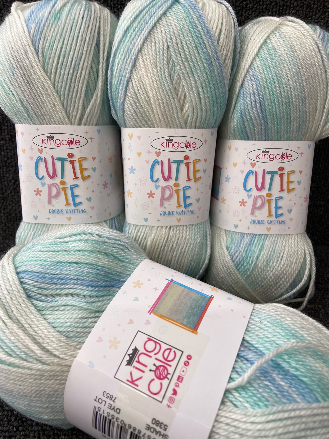 king cole cutie pie dk knit crochet yarn wool fabric shack malmesbury blueberry pie