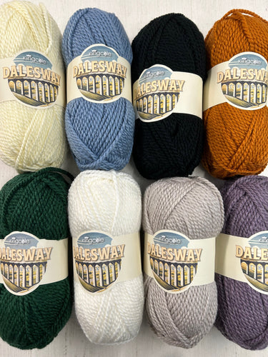 king cole dalesway chunky wool yarn blend acrylic fabric shack malmesbury