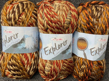 king cole explorer super chunky wool blend self stripe yarn 100g raleigh 4298 fabric shack malmesbury 2