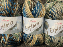 king cole explorer super chunky wool blend self stripe yarn 100g scott 4300 fabric shack malmesbury 2