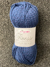 king cole finesse cotton silk dk double knit navy blue 2820 fabric shack malmesbury