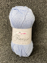 king cole finesse cotton silk dk double knit soft blue 2815 fabric shack malmesbury