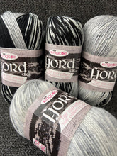 king cole fjord dk double knit 100g self pattern patterning self fair isle variegated wool yarn Lista 924 knitting crochet