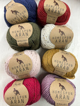 king cole homespun aran merino alpaca yarn wool blend fabric shack malmesbury