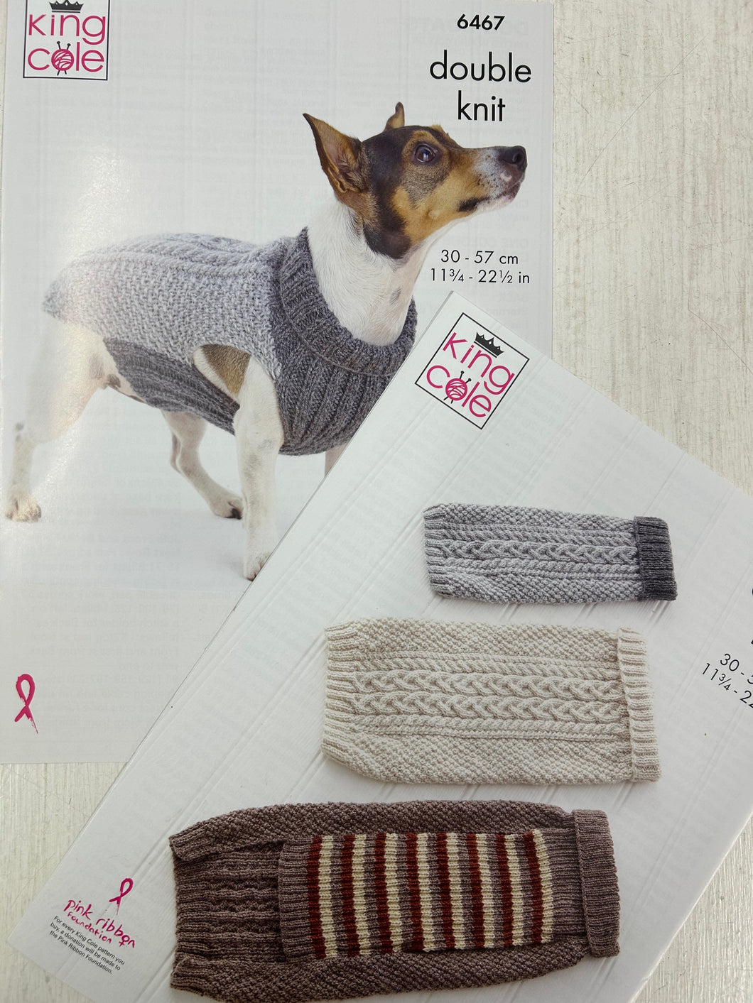king cole knitting pattern 6467 dog coat jacket dogs double knit dk fabric shack malmesbury