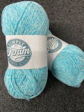 king cole simply denim cotton turquoise 5507 antipilling acrylic blend 100g fleck mottled yarn wool ball fabric shack malmesbury