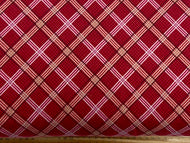 lewis & and irene loch lewis brushed cotton flannel plaid check red fabric shack malmesbury
