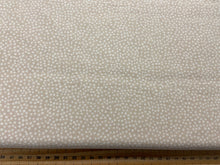 lewis & and irene tiny tonals tone on tone snowball spots dots christmas beige cotton fabric shack malmesbury