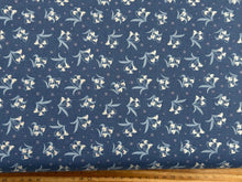 lewis & and irene winter winters moon hare star metallic pearl snowdrops twilight cotton fabric shack malmesbury
