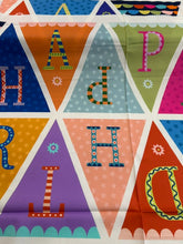 lewis & irene heirloom happy birthday bunting flags make your own fabric shack malmesbury 2 