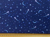 lewis and irene eva melhuish tomtens forest friends shooting stars and moon navy blue christmas holidays hare fox santa