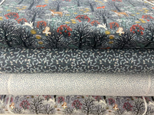 lewis and irene winter in bluebell wood brushed cotton flannel grey mistletoe blue grey fabric shack malmesbury