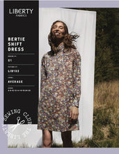 liberty dressmaking dress making pattern bertie shift dress 6-22 fabric shack malmesbury LIB103