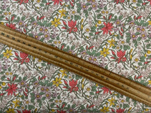 liberty everlasting ricardo flower floral  pink yellow cotton fabric shack malmesbury