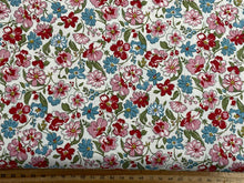 liberty heirloom 4 ditsy flower floral floral joy cream cotton fabric shack malmesbury