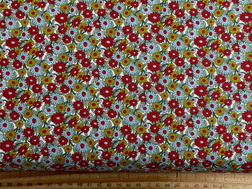 liberty heirloom 4 ditsy flower floral marguerite meadow daisy daisies cotton fabric shack malmesbury