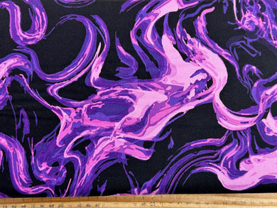 libs elliott andover makower phantasm halloween gothic enchantment swirl elixir purple cotton fabric fabric shack malmesbury