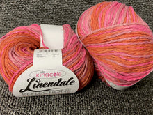 linendale reflections aysgarth 5640 red pink  king cole dk double knit cotton linen blend yarn wool fabric shack malmesbury