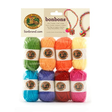 lion brand bonbons bonbon mini ball wool yarn pack 60g crayons fabric shack malmesbury