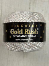 lncatex gold rush decorative thread yarn twine metallic sparkly irridesent HCC3210 fabric shack malmesbury