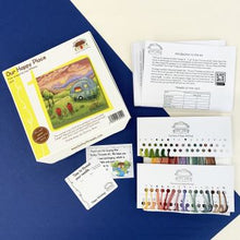 lucy pittaway cross stitch kit fabric shack malmesbury our happy place 3