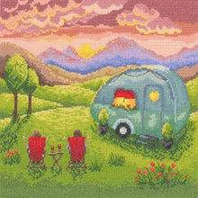 lucy pittaway cross stitch kit fabric shack malmesbury our happy place 1 
