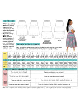 luella skirt sewing pattern tilly and the buttons fabric shack malmesbury dress making back instructions