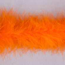 luxury marabou feather feathers 4mm boa orange fabric shack malmesbury F614_08