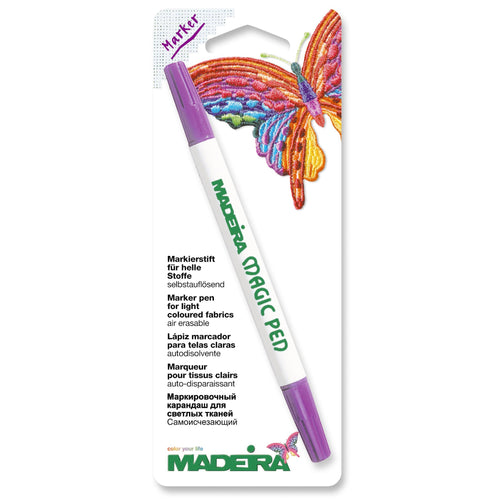magic air erasable magic pen madeira embroidery fabric shack malmesbury 9471MP