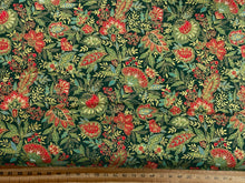 makower good tidings christmas metallic holly crystal sarasa green cotton fabric shack malmesbury