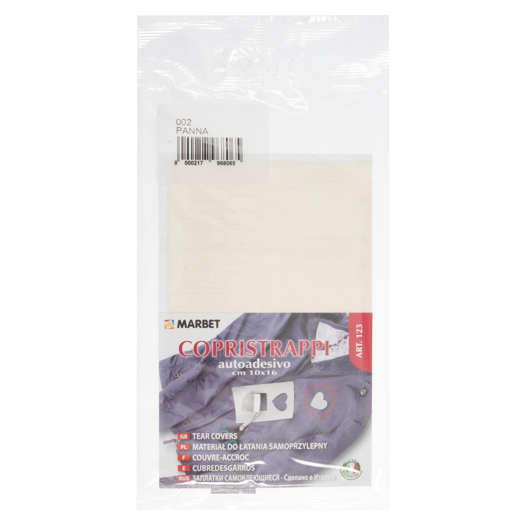 marbet self adhesive water resistant patch repair mending cream fabric shack malmesbury MB123_002
