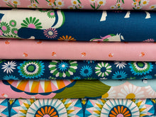 melody miller ruby star society carousel canvas cotton horse mushroom daisy snail toadstool fabric shack malmesbury 2