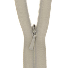 milward concealed invisible closed coil zip fabric shack malmesbury light grey 40cm 16 inches 118_040_167