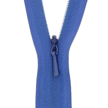 milward concealed invisible closed coil zip fabric shack malmesbury royal blue 60cm 24 inches 118_060_144