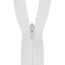 milward concealed invisible closed coil zip fabric shack malmesbury white 25cm 10 inches 118_025_101
