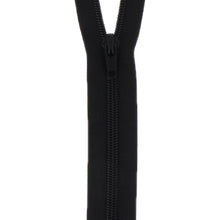 milward nylon open end zip zipper 70cm black fabric shack malmesbury 110_70_172