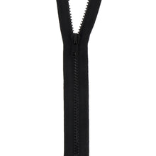 milward nylon open end zip zipper 70cm black fabric shack malmesbury 200_70_172