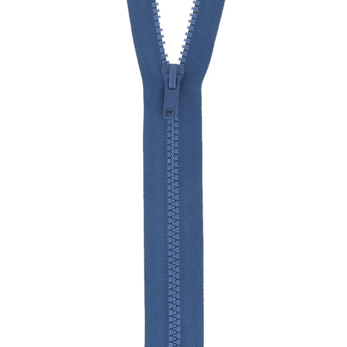 milward chunky plastic open end zip 35cm 14 inch mid royal blue fabric shack malmesbury 200_035_145