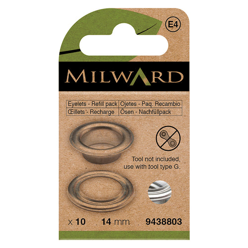 milward eyelet eyelets 14mm nickel silver fabric shack malmesbury 9438803