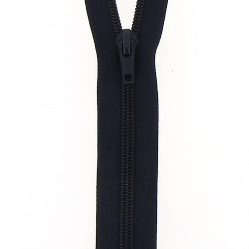 milward nylon open end zip zipper 70cm dark navy fabric shack malmesbury 110_70_147