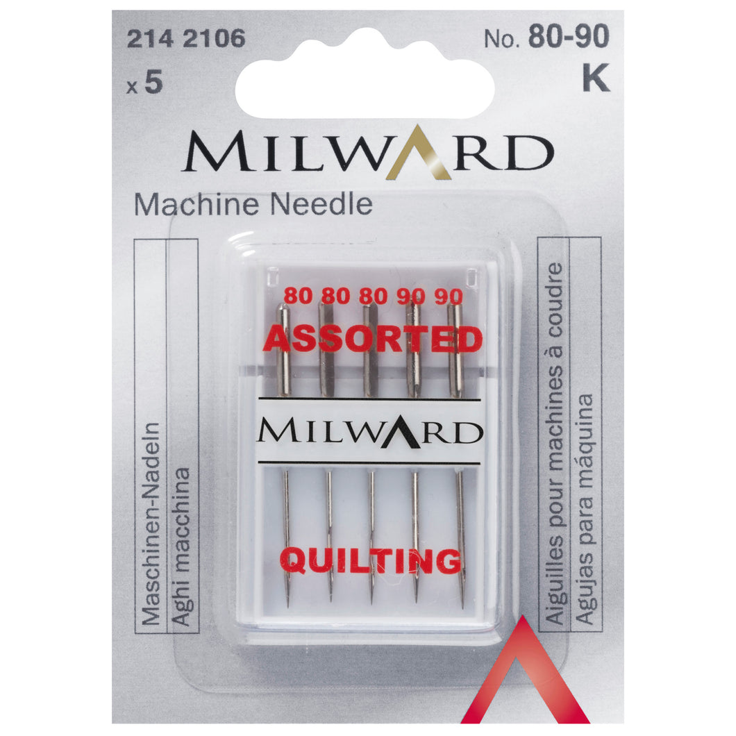 milward universal quilting cotton 80 90s sewing machine needles fabric shack malmesbury 21412126