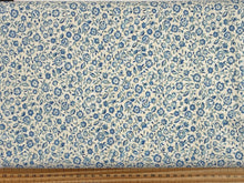 moda french general sacre bleu blue flowers floral bird ditsy pansie indigo pearl french blue fabric shack malmesbury 7413