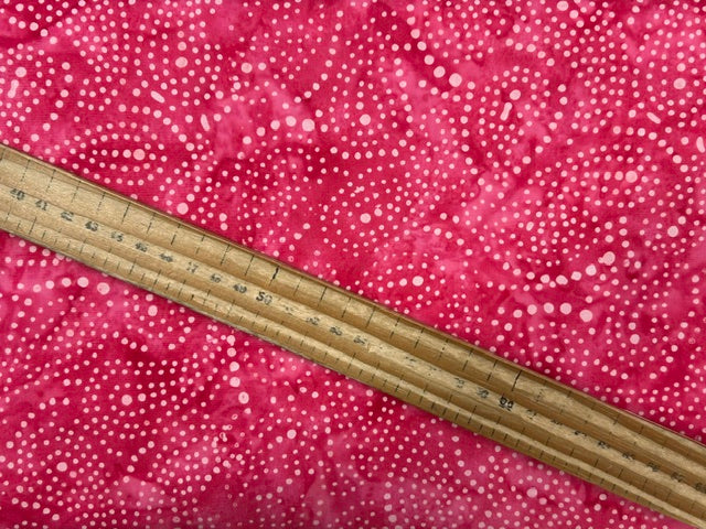 moda mermaid batiks batik flamingo pink dots cotton fabric shack malmesbury