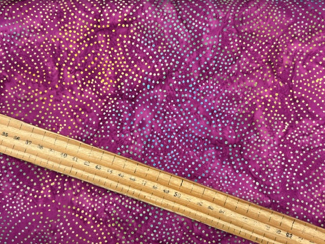 moda mermaid batiks batik plum purple dots circles cotton fabric shack malmesbury