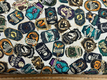 morris creative group QT fabrics witchy poo fabric shack malmesbury halloween gothic haunted potion labels 