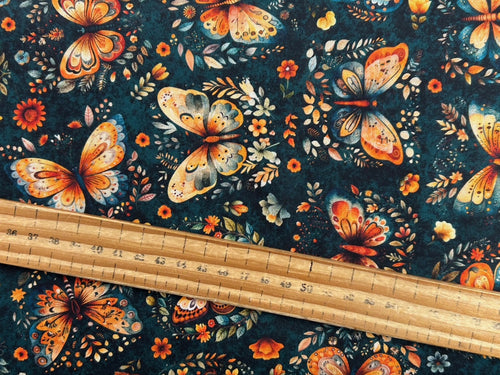 morris creative group qt fabrics harvest hollow fabric shack malmesbury butterflies teal 