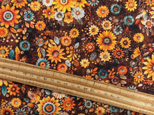 morris creative group qt fabrics harvest hollow fabric shack malmesbury sunflowers brown 