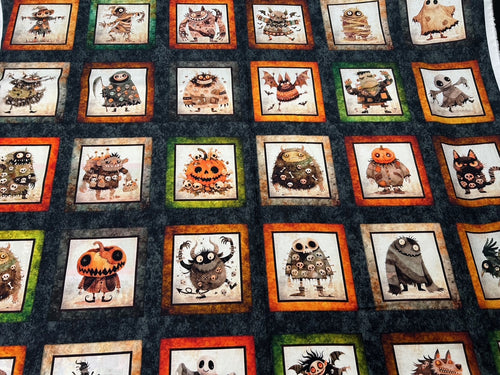 morris creative qt fabrics a haunting we will go quilt panel fabric shack malmesbury panel 1